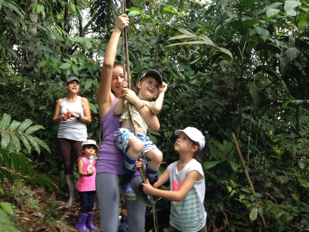 Huella Verde Rainforest Lodge Canelos Ngoại thất bức ảnh